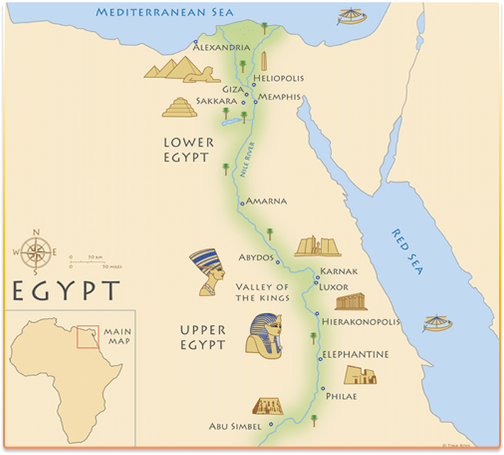 Egypt Map